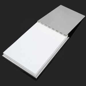 여행사용 맞춤형 A6 노트패드 100매 스테인리스 스틸 메탈 커버 및 열제본 - Product Image 2