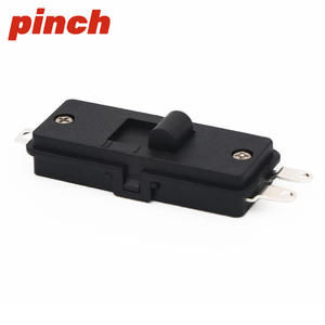 Interruptor de palanca tipo pinza 12A 250VAC SPDT de 6 pines para montaje en PCB ON/OFF/ON 19mm - Product Image 4