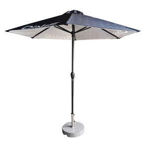 Paraguas impermeable para jardín al aire libre de 9 pies Paraguas de mercado Sombrillas con <span class=keywords><strong>base</strong></span> - Product Image 6