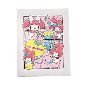 Promotionnel 5D bricolage point de croix Kits diamant peinture Hello Kitty dessin animé Art maison décoration murale - Product Image 1