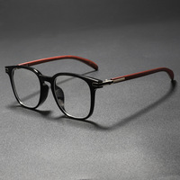 Montures de lunettes carrées tendance de style coréen pour un usage quotidien, pour hommes et femmes, lunettes anti-lumière bleue TR90