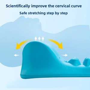 Masajeador de Cuello y Hombros para Uso Doméstico, Almohada Cervical con Corrector de Tracción de Masaje y Función Musical - Product Image 4