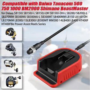 Adaptateur de batterie de moulinet de <span class=keywords><strong>pêche</strong></span> pour chargeur de batterie Milwauke 18V pour Daiwa Force Master pour <span class=keywords><strong>canne</strong></span> <span class=keywords><strong>à</strong></span> <span class=keywords><strong>pêche</strong></span> <span class=keywords><strong>Shimano</strong></span> PLEMIO série 3000 - Product Image 6