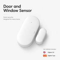 Sensor de Puerta Zigbee al por Mayor, Interruptor de Contacto Magnético, Dispositivo de Seguridad Inteligente para el Hogar Estándar Tuya/Zigbee, OEM ODM