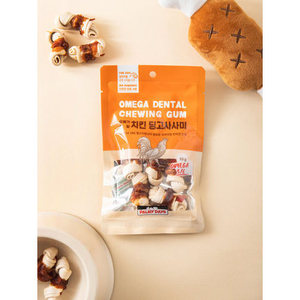 Omega dentale 65g di pollo Dingo Sassami cane liofilizzato masticare biologico manzo vegetale aromatizzato ad alto contenuto proteico cibo sicuro per gatti Snack - Product Image 1