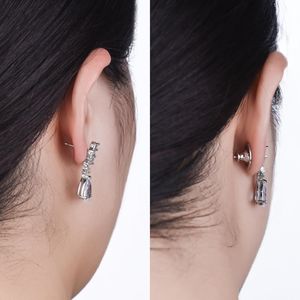 Hot Sale 4pcs Replacements Large <strong>Locking</strong> Flat Lifter Pierced <strong>Earring</strong> <strong>Backs</strong> for Heavy <strong>Earrings</strong> Studs - Product Image 4