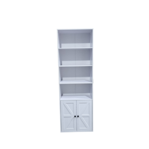 ตู้หนังสือสี่ชั้นสองประตู <span class=keywords><strong>ชั้น</strong></span><span class=keywords><strong>วาง</strong></span>สีขาว ตู้หนังสือ เฟอร์นิเจอร์<span class=keywords><strong>ไม้</strong></span> ตู้หนังสือ <span class=keywords><strong>ชั้น</strong></span><span class=keywords><strong>วาง</strong></span><span class=keywords><strong>หนังสือ</strong></span> - Product Image 1