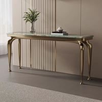 Mesa Decorativa de Estilo Italiano, Diseño Creativo Moderno y Minimalista, Dibujada a Mano, para Recibidor, Entrada o Pasillo