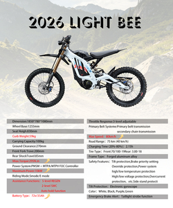 Suron Lbx 10000w Surron Cross Motorcycle Long Range High Power Adult Dirt Bike <b>72v</b> 35ah <b>Battery</b> Surron Light X 2026 Light Bee 1 - Product Image 5