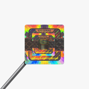 Impresora de pegatinas de holograma 3D de alta calidad a prueba de manipulaciones de seguridad personalizada - Product Image 1