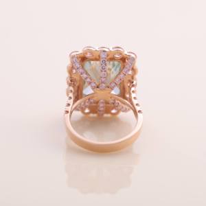 Best Quality Moissanite Engagement <b>Ring</b> for Bridal Jewelry Wedding Celebration and Gift Giving Available At Best Price - Product Image 2