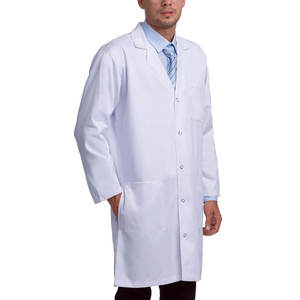 Manteau médical de manteaux de laboratoire réutilisables et professionnels confortables dans la nouvelle conception de blouse de laboratoire pleine longueur pour hommes avec une taille de garantie de 100 jours - Product Image 4