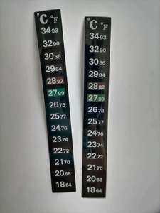 Kỹ thuật số tinh thể lỏng ThủY Tinh Hồ Cá Nhiệt kế sticker thay đổi màu sắc cho hộ gia đình chua bột lên men Tank - Product Image 5