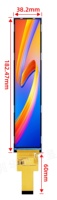 Écran LCD TFT de 2,66 pouces