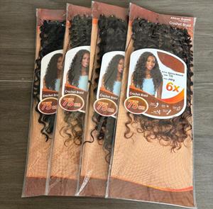 Extensions de cheveux synthétiques bouclés 6X de haute qualité pour tresses, lots de mèches ondulées effet naturel pour femmes, vente en gros - Product Image 2