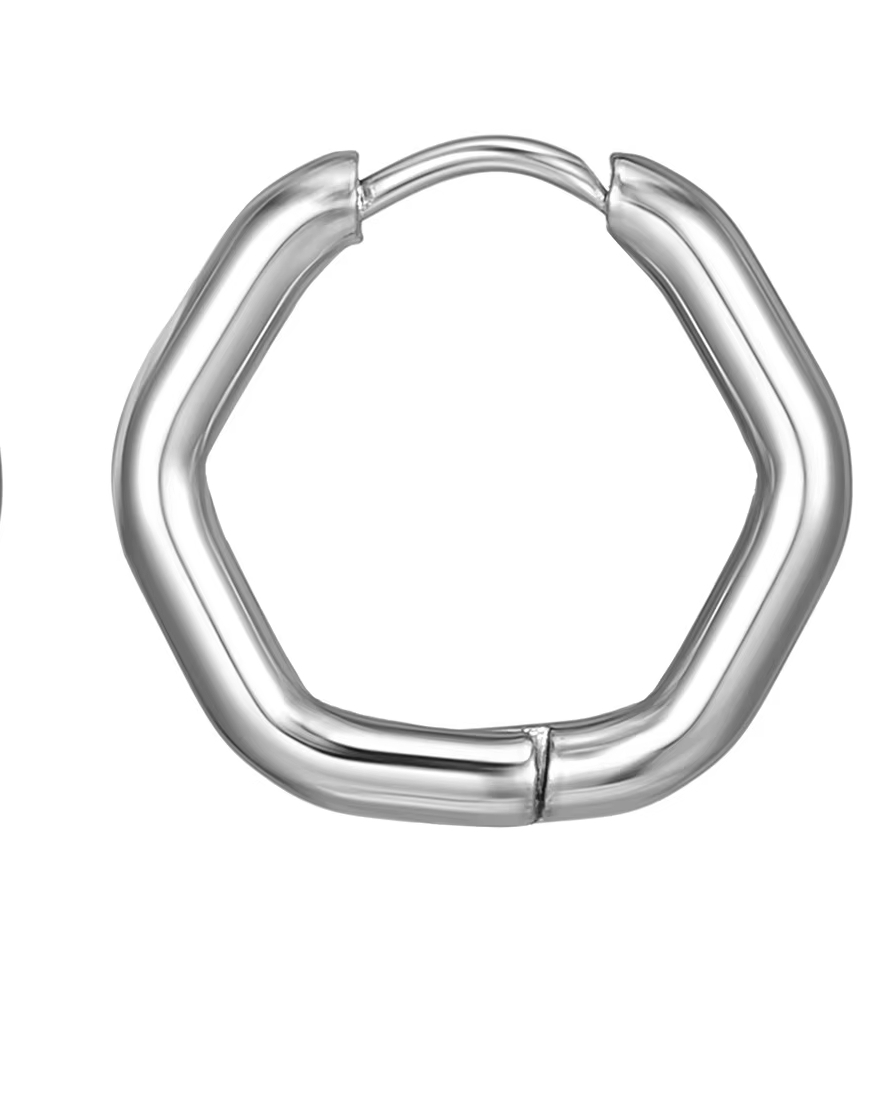 Hexagon-silver