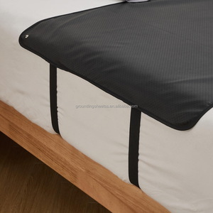Tapis de mise à la terre pour lit en cuir conducteur de 0,5 mm avec fil de mise à la terre - Améliore le sommeil, réduit la douleur chronique et stimule le bien-être général - Product Image 2