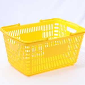 Mini <span class=keywords><strong>panier</strong></span> à provisions Petits paniers à provisions en plastique avec poignées - Product Image 1