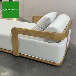 Chaises longues en bois pour <span class=keywords><strong>piscine</strong></span>, plage, <span class=keywords><strong>hôtel</strong></span>, jardin, cour, salon de jardin, villa, complexe hôtelier, meubles d'extérieur en teck - Product Image 3