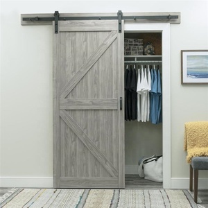 <span class=keywords><strong>Porte</strong></span> <span class=keywords><strong>coulissante</strong></span> de grange moderne de <span class=keywords><strong>couleur</strong></span> grise pour maison moderne - Product Image 1