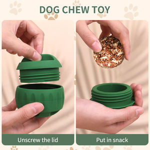 Wellfine çevre dostu silikon köpek çiğnemek oyuncak topu dayanıklı dondurma tedavi tepsi bulaşık güvenli kullanımlık Lick tepsi - Product Image 3