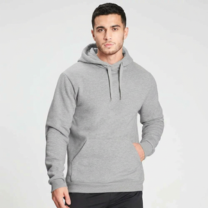 Sudadera Ligera de Alta Calidad para Hombre y Tallas Grandes con Logotipo Personalizado, Transpirable, Bordada, con Patrón Sólido, en Oferta - Product Image 1