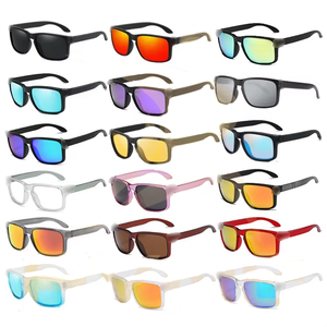 Lunettes de soleil de sport unisexes de marque PC Frame Fashion, lunettes carrées pour femmes, lunettes polarisées pour le cyclisme en plein air pour hommes - Product Image 1