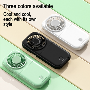 Ventilador de Mano Portátil Recargable Tipo-C de 2500 mAh, Ligero, con 4 Velocidades Ajustables - Product Image 5