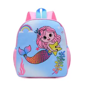 GM Cartoon Cute Dinosaur Printed SchoolBags Trendy Waterproof Kindergarten Primary School Bookbag Student Backpack