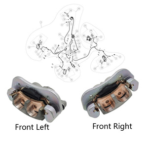 Bremssattel bremse vorne rechts für SEGWAY Snarler AT6 L S OEM A03E11210001 ATV UTV Ersatzteile - Product Image 6