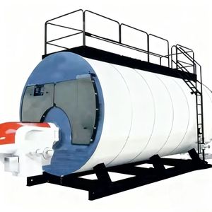 غلاية بخار أفقية تعمل بالغاز/النفط بقدرة 0.35-14 ميجاوات عالية الكفاءة من زونغشين للتدفئة في الفنادق/المصانع/المستشفيات/المدارس - Product Image 4