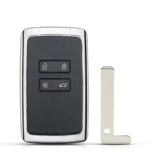 Clé à distance intelligente 434mhz Hitag AES 4A pcf7945M puce pour <span class=keywords><strong>Renault</strong></span> Megane 4 Talisman <span class=keywords><strong>Kadjar</strong></span> Espace clé de voiture sans clé - Product Image 4