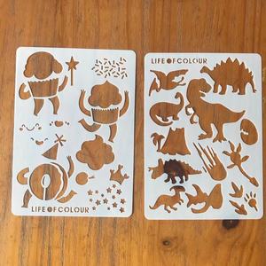 Plantilla de Venta caliente, herramientas de dibujo creativas, plantillas de pintura para niños - Product Image 3