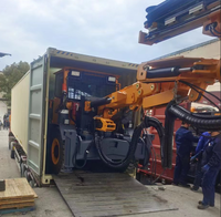 Foreuse hydraulique complète à moteur diesel KAISHAN pour forage de tunnels, avec marteau supérieur et boîte de vitesses Montabert française pour diamètres élevés