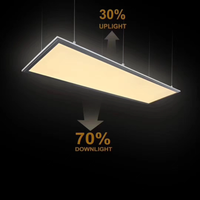 Plafonnier LED Lumin à spectre complet Ra98, 40W, éclairage direct et indirect, faible éblouissement, sans scintillement