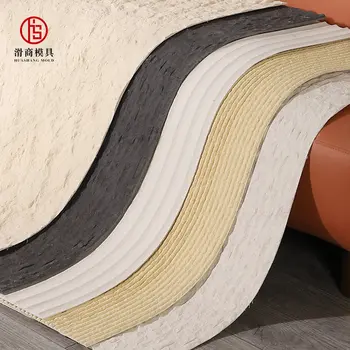 Competitive price flexible slate stone veneer wall stone board ms rammed earth veneer flexible tile