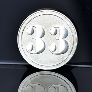 Металлическая монета из нержавеющей стали - Product Image 1