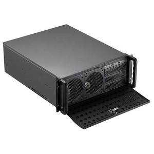 Tzr tùy chỉnh tấm kim loại chế tạo hộp phân phối nhôm điện tử kim loại bao vây tường 1U 2U 3U 4U 5U tùy chỉnh máy chủ kệ - Product Image 1