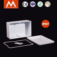 Boîte adaptable étanche pvc-u boîte de protection électrique boîte de jonction upvc