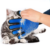 Brosse de toilettage pour animaux de compagnie, brosse anti-poils pour chat et chien, peigne de démêlage et de nettoyage, brosse de massage