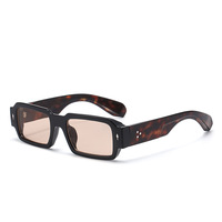 Lunettes de soleil unisexes de haute qualité avec logo personnalisé, pare-soleil fait main, verres noirs et gris, montures épaisses rondes, pour le voyage