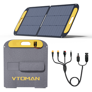 <span class=keywords><strong>Vtoman</strong></span> VS110 110W IP67 Wasserdichtes 25% Hocheffizientes 18V Flexibles Tragbares Faltbares Solarpanel für Garten-Reise-Netzsystem - Product Image 1