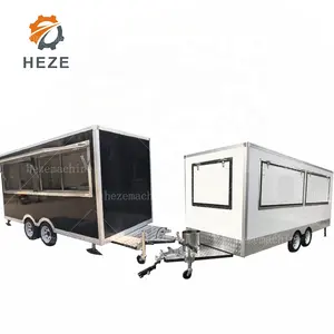 Mobile Rickshaw Hot Dog Food Cart Grill Gelato Foodtrailer With Equipment For Sale Ice Cream