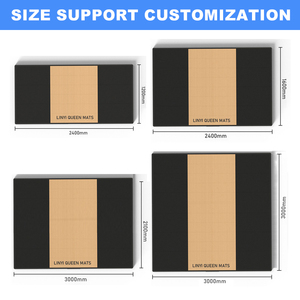 Tùy Chỉnh Tập Thể Dục Qlympic Thiết Bị Cao Su Bằng Gỗ Nhiệm Vụ Nặng Nề Deadlift Tạ Nền Tảng - Product Image 6
