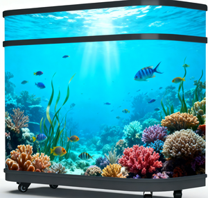 Écran LED publicitaire d'intérieur Junchen P2.5, résolution 8K, luminosité 1200 cd, modulaire, pour stand d'accueil, indice de protection IP20, prix usine - Product Image 4