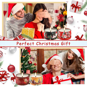 Natale 100% naturale cera <span class=keywords><strong>di</strong></span> <span class=keywords><strong>soia</strong></span> su misura Set OEM lunga durata profumata <span class=keywords><strong>Kit</strong></span> De Velas <span class=keywords><strong>candele</strong></span> <span class=keywords><strong>per</strong></span> la casa - Product Image 6