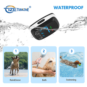 Verkäufer Elektronische Wiederaufladbare Hund Ausbildung Rinde Kragen Vibration Kein Schlag Bellen Hund <span class=keywords><strong>Alarm</strong></span> Anti Rinde Kragen - Product Image 4
