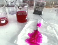 Rhodamine B/BASIC VIOLET 10 LIQUIDE/colorant de papier/colorant écologique, N ° CAS 81-88-9
