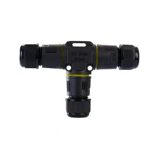 Dây Cáp 3 Chấu Đầu Nối Cáp Chống Nước IP68 Đầu Nối Dễ Dàng Lắp Đặt Bên Ngoài - Product Image 2