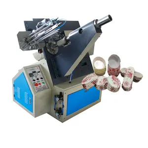 Hoge Efficiënte Automatische Cake Lade Maken Machine Papier Cup Cake Vormen Machine Cup Cake Making Machine